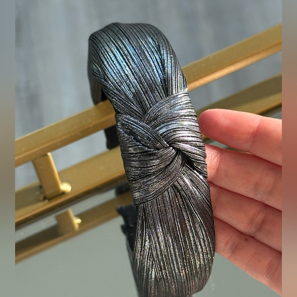 Metallic Knotted Headband